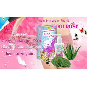 Dung dịch vệ sinh phụ nữ Cool Rose