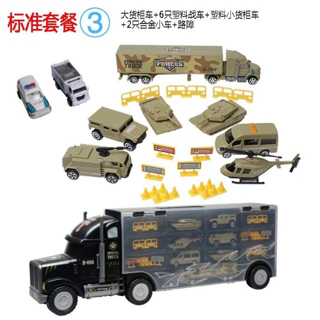 FREESHIP ĐƠN 99K_Truck carry case - gara xe cont sưu tập