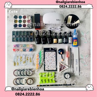 set dụng cụ làm móng ( làm nail) cơ bản tại nhà