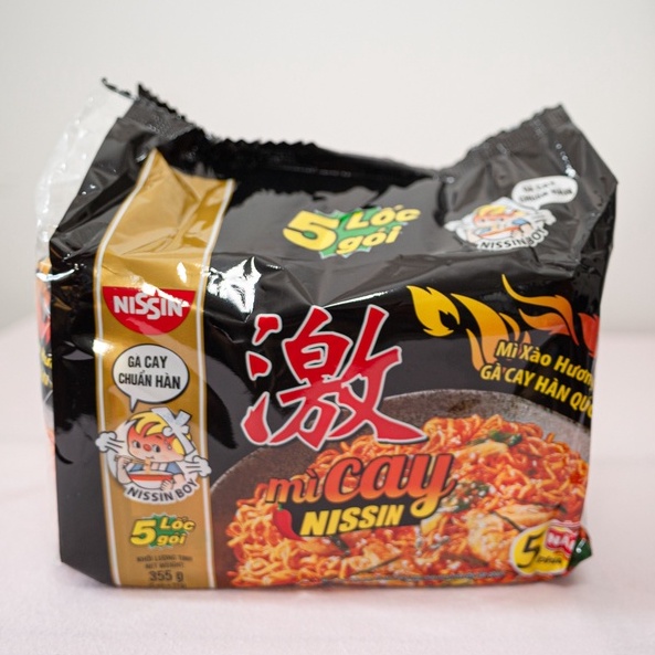 [Mã GROXUAN1 giảm 8% đơn 150K] Mì cay hàn quốc nissin ( lốc 5 gói ),mỳ cay giá rẻ | BigBuy360 - bigbuy360.vn