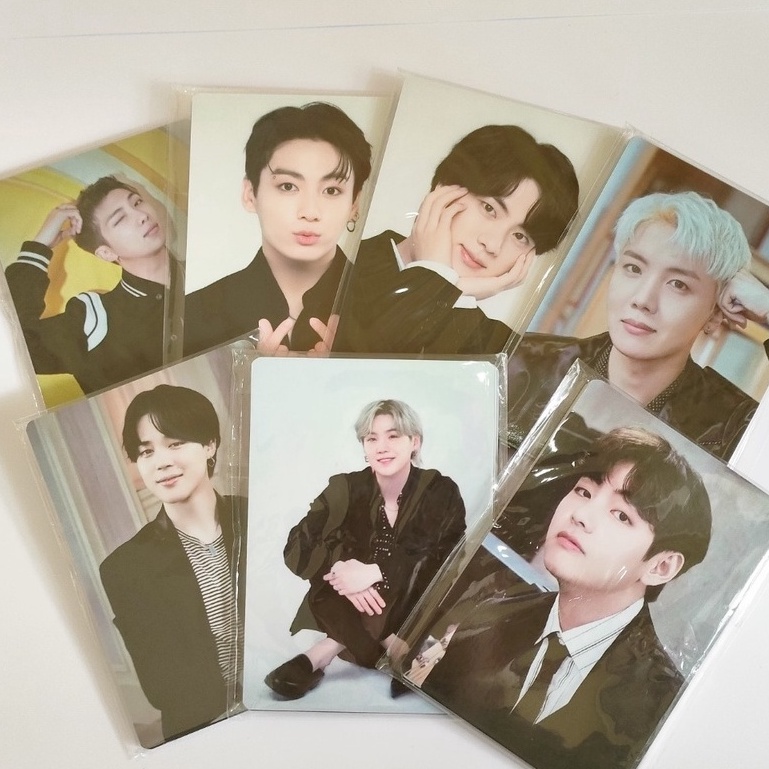 Bộ 8 card từng thành viên BTS ver  PREMISSION TO DANCE ON STAGE thích hợp để tặng, làm event, ...