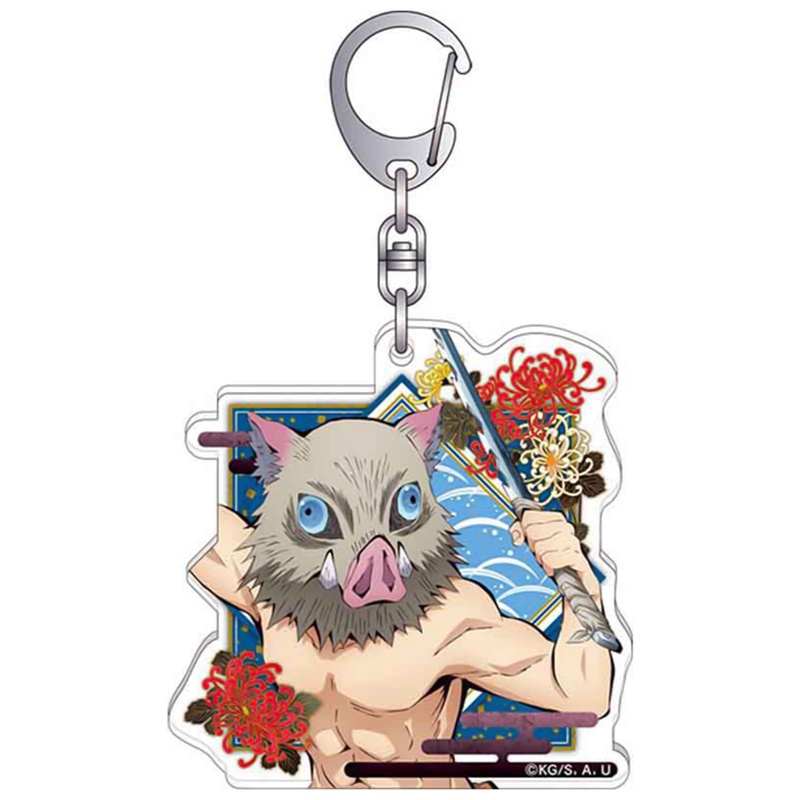 Tmdbyx Móc Khóa Nhựa Acrylic Hình Nhân Vật Anime Demon Slayer