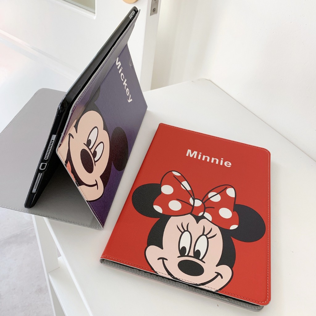 Bao da ipad Silicon hình Minnie & Micky cute ốp iPad Pro 11/9.7/10.5/Air 3/10.2 gen7/8...MART CASE | BigBuy360 - bigbuy360.vn