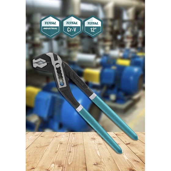 Kìm mỏ quạ 12inch thép Cr-V hàng Công Nghiệp TOTAL THT281202