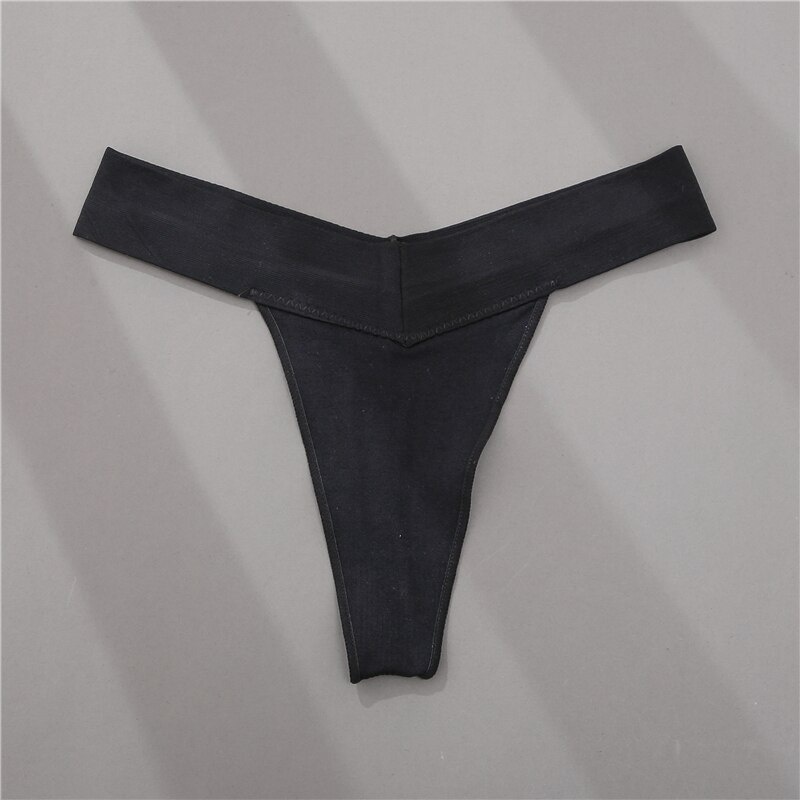 Quần lót lọt khe CUTEBYTE size lớn S-XXL cạp thấp thoáng khí thoải mái cho nữ