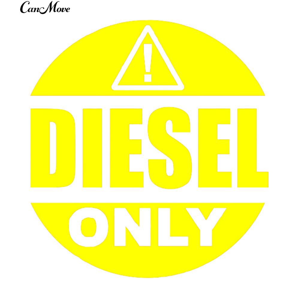 Decal dán xe hơi chữ diesel Only