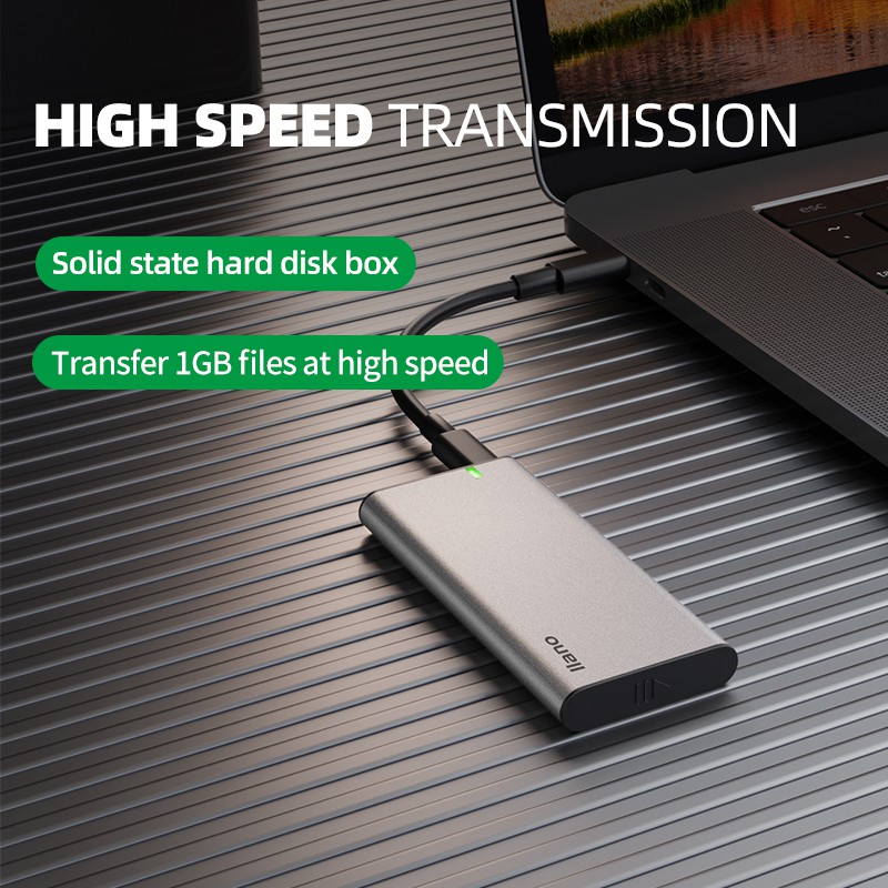 Llano Hộp đựng ổ cứng cổng USB type-C 10Gbps PCIe M2 SATA NVME NGFF 5Gbps cho SSD M.2 2230/2242/2260/2280
