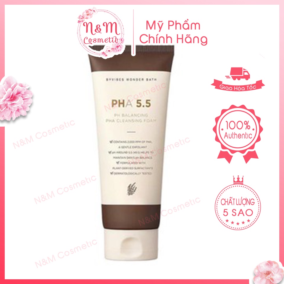 Sữa Rửa Mặt Byvibes Wonder Bath PHA 5.5 150ml