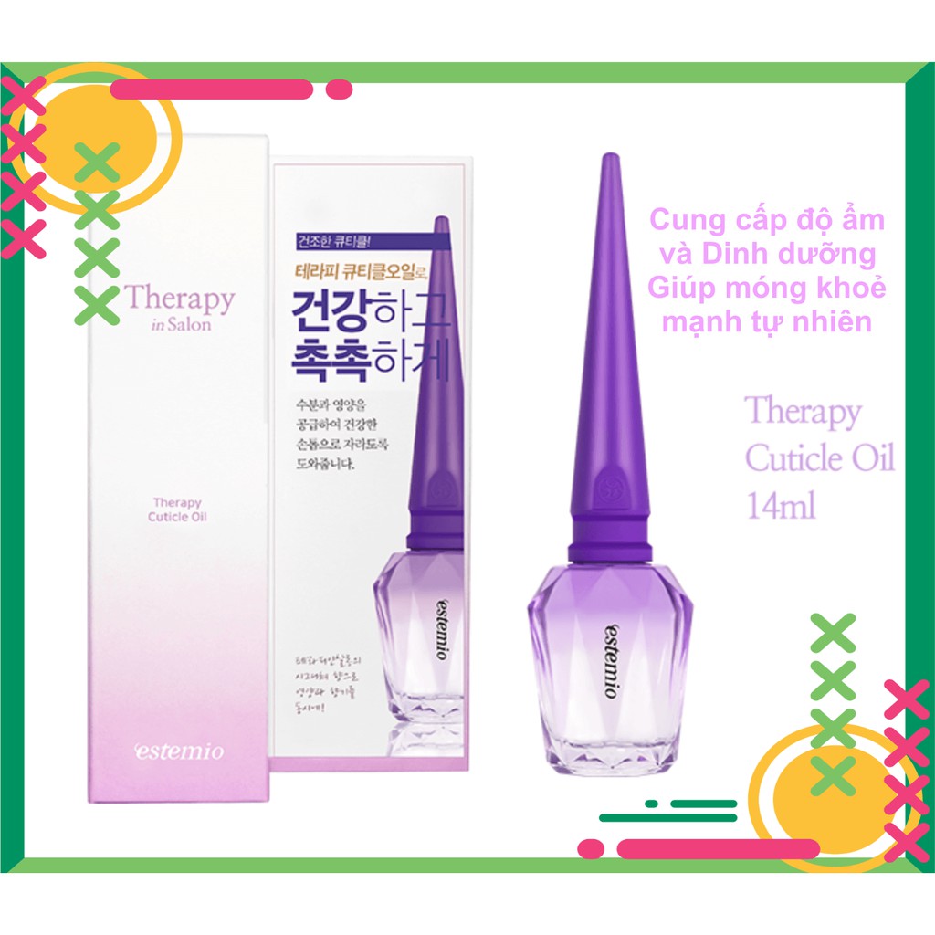 🆓Freeship🆓Tinh dầu chăm sóc móng estemio nail Therapy Cuticle Oil cao cấp Hàn quốc