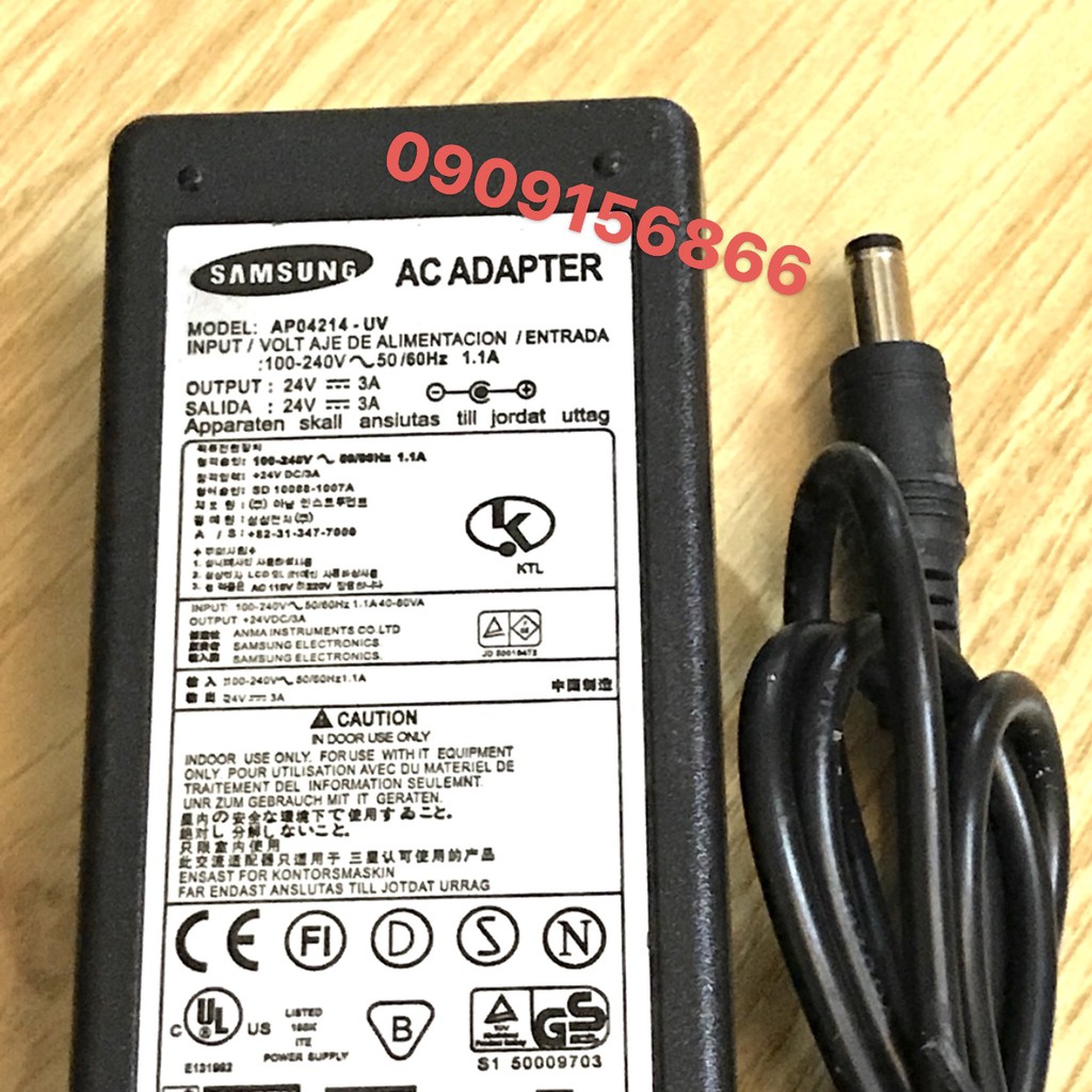 Nguồn 24V - 3A adapter