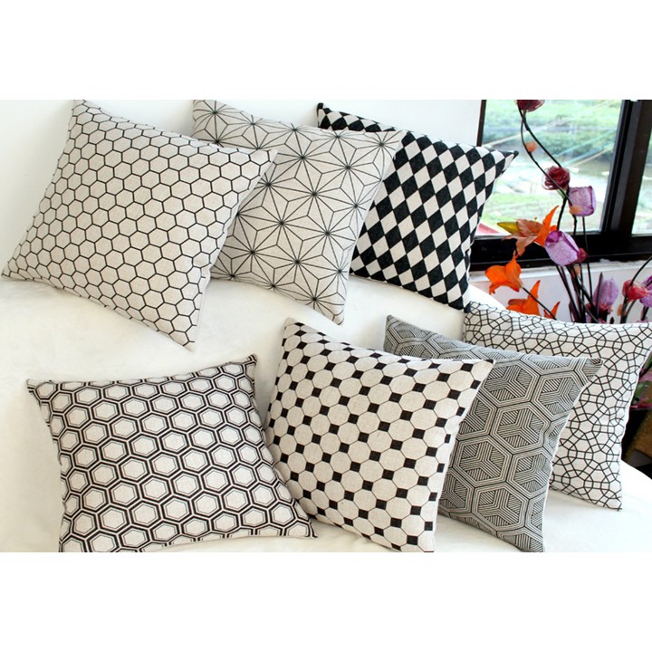 az88.com bo 6 vỏ gối vuông safa trang trí tien1283shop