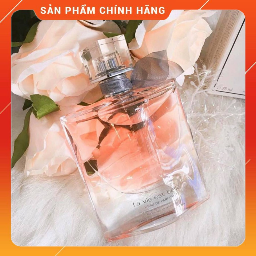 [FREE SHIP] Nước Hoa Nữ Thơm Lâu Lancome La vie est belle 75ml Hương Thơm Quyến Rũ