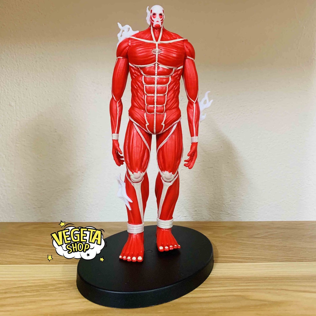 Mô hình Attack On Titan - Titan khổng lồ Colossal Titan - Armin Arlert Bertolt Hoover - Titan đại hình - Fullbox - 18cm
