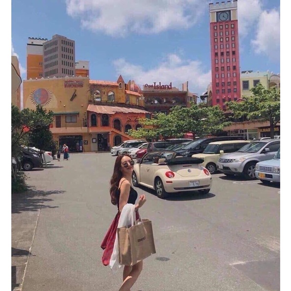 Túi cói Merci LOẠI 1 form cứng có lót đế đeo vai cầm tay phong cách Vintage hot trend CV57