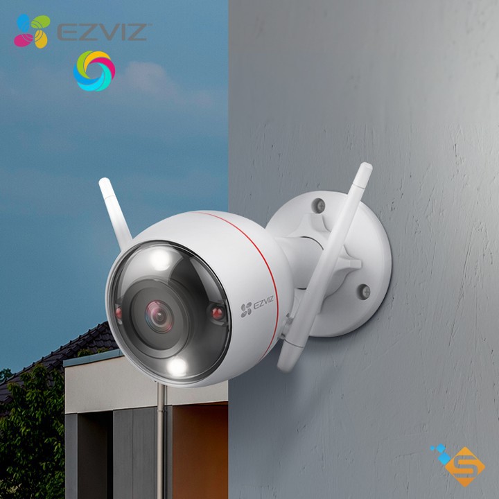 Camera IP WiFi Ngoài Trời Thông Minh EZVIZ C3W PRO 2MP 4MP MÀU BAN ĐÊM 1080P Full-HD - Bảo Hành Chính Hãng 2 Năm