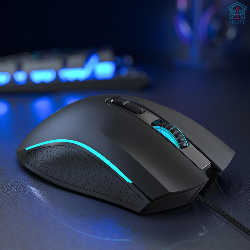 Chuột Gaming Hxsj Có Dây Tích Hợp Đèn Led A869