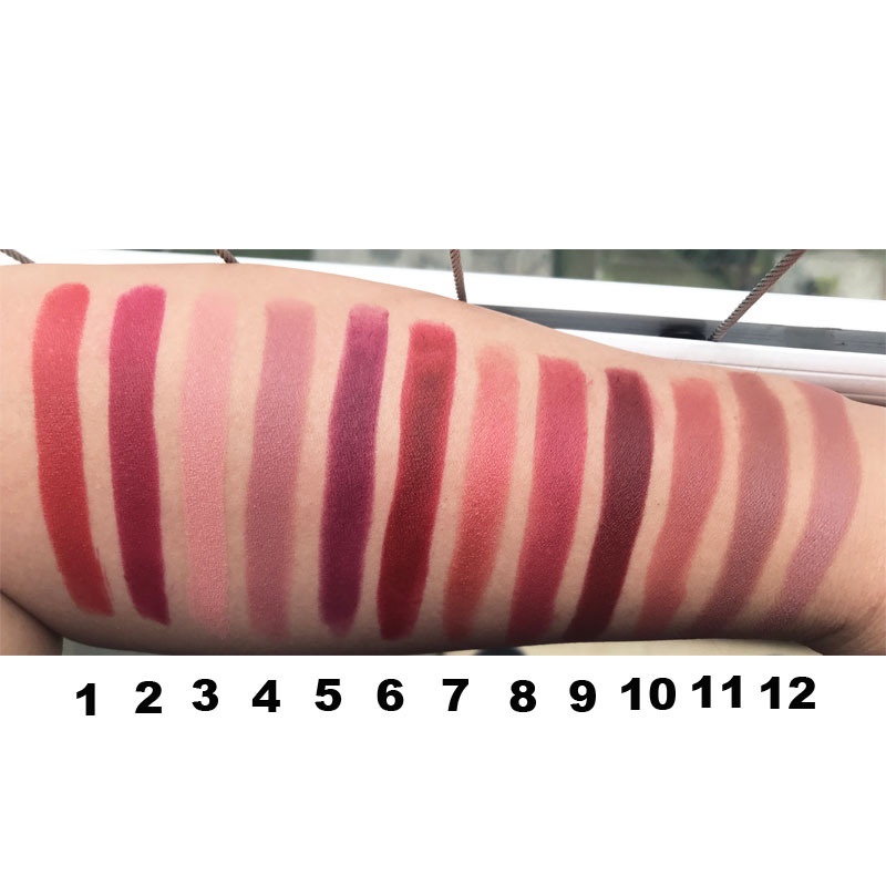 Son Môi Kiêm Bút Kẻ Viền Môi 2 Trong 1 Chống Thấm Nước Lâu Trôi