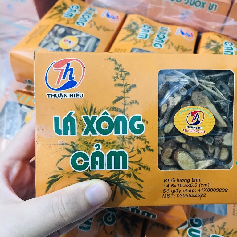 Lá xông giải cảm