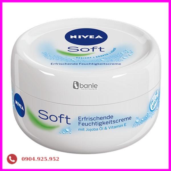 Kem dưỡng ẩm Nivea Soft 200ml