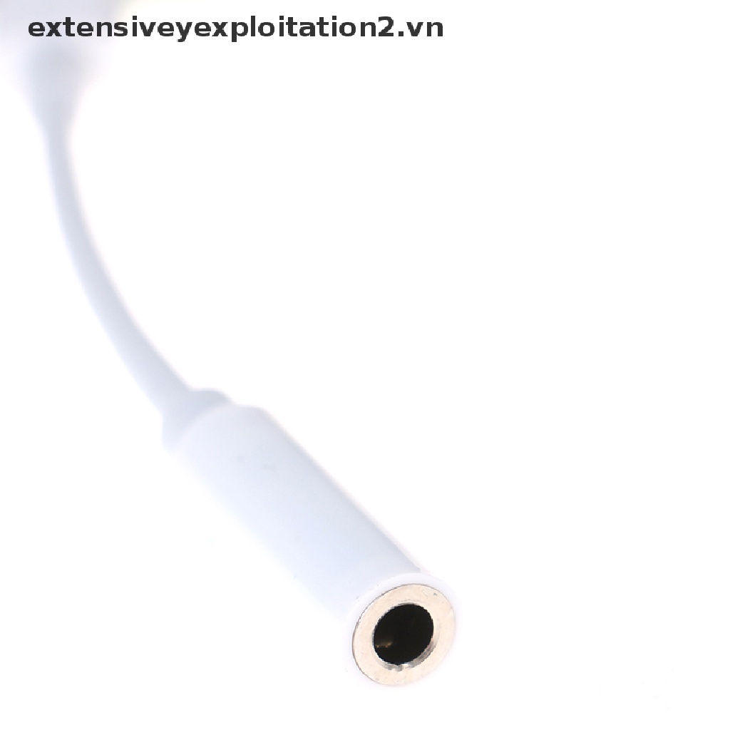 Set 2 dây cáp chuyển đổi âm thanh tai nghe cho iPhone