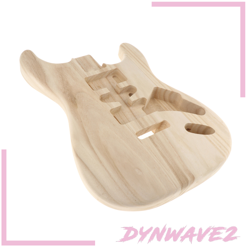 [DYNWAVE2]Sycamore Electric Guitar Replacement Unfinished Body Barrel for ST Guitar