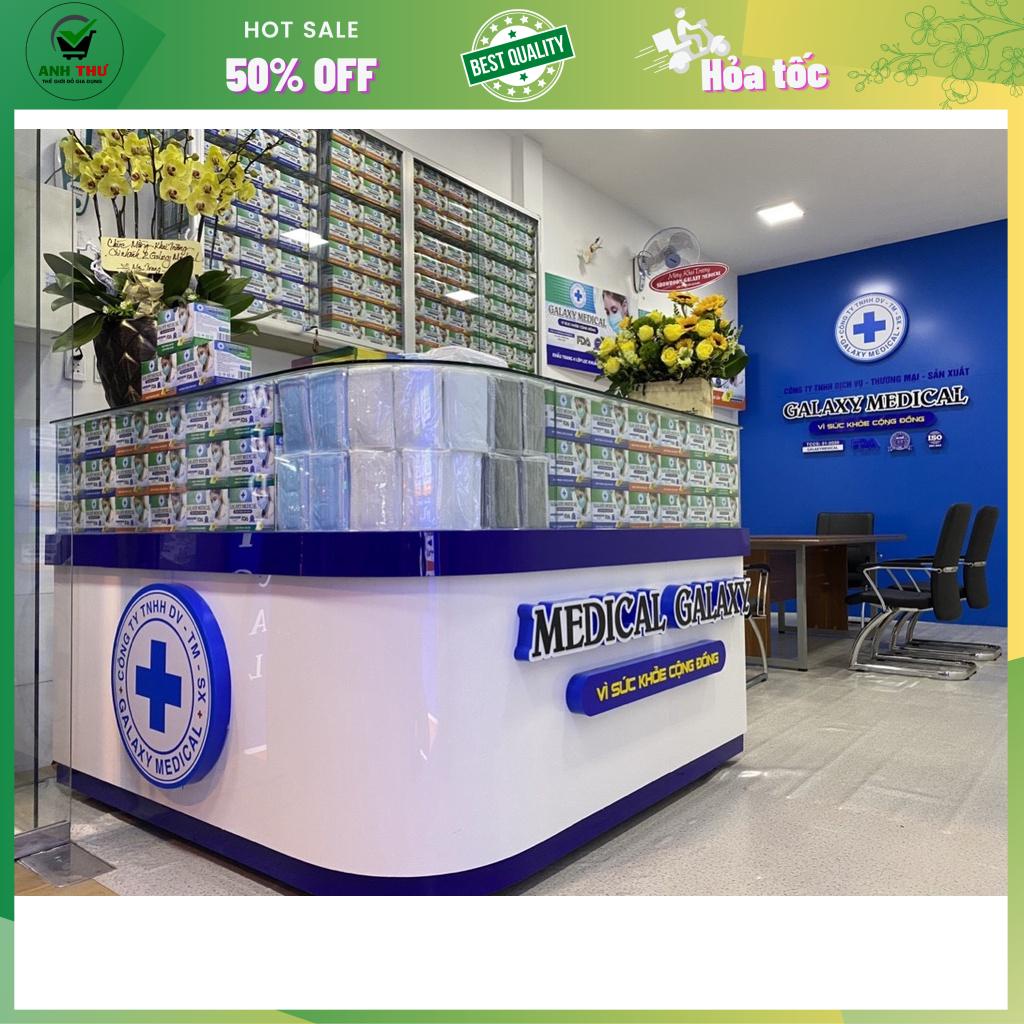 Hộp 50 cái khẩu trang y tế 4 lớp kháng khuẩn Glaxy Medical