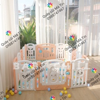 Quây nhựa gấp gọn nguyên sinh cho bé [ Tặng combo quà ]