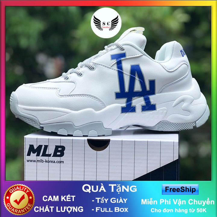 Giày MLB 🎁FREESHIP🎁 Giày Sneaker_LA Nam Nữ Cao Cấp Rẻ Nhất
