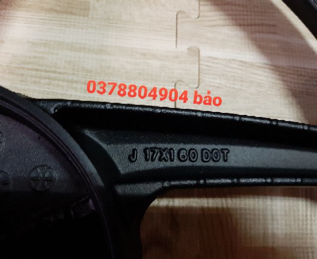 Bánh Mâm WAVE RS 5 cây lớn giả zin có chữ hondaa như hình đĩa trước 4 lỗ sau đùm