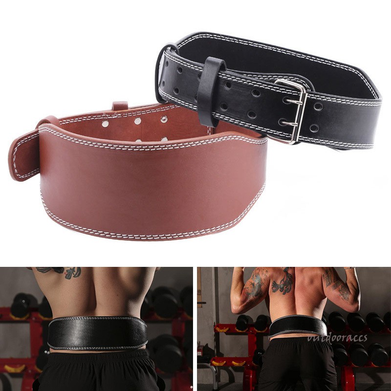 Weightlifting Belt PU PVC Gym Fitness Crossifit Body Building Back Support Weight Lifting Power Training Belts Equipment