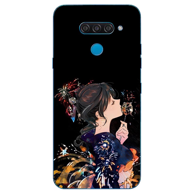 Ốp điện thoại TPU mềm in hoa cho Lg V50 V40 V30 Plus Thinq V500Xm V500N Lm-V405Ua V405Qa7 H930 H933