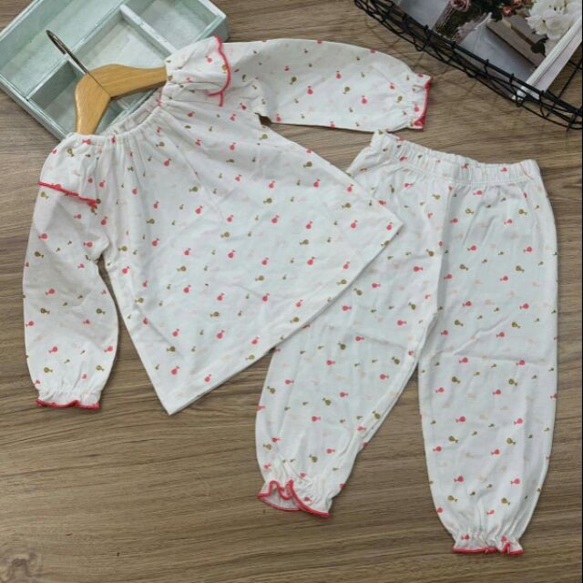 Combo 10 bộ cotton dành cho bé gái