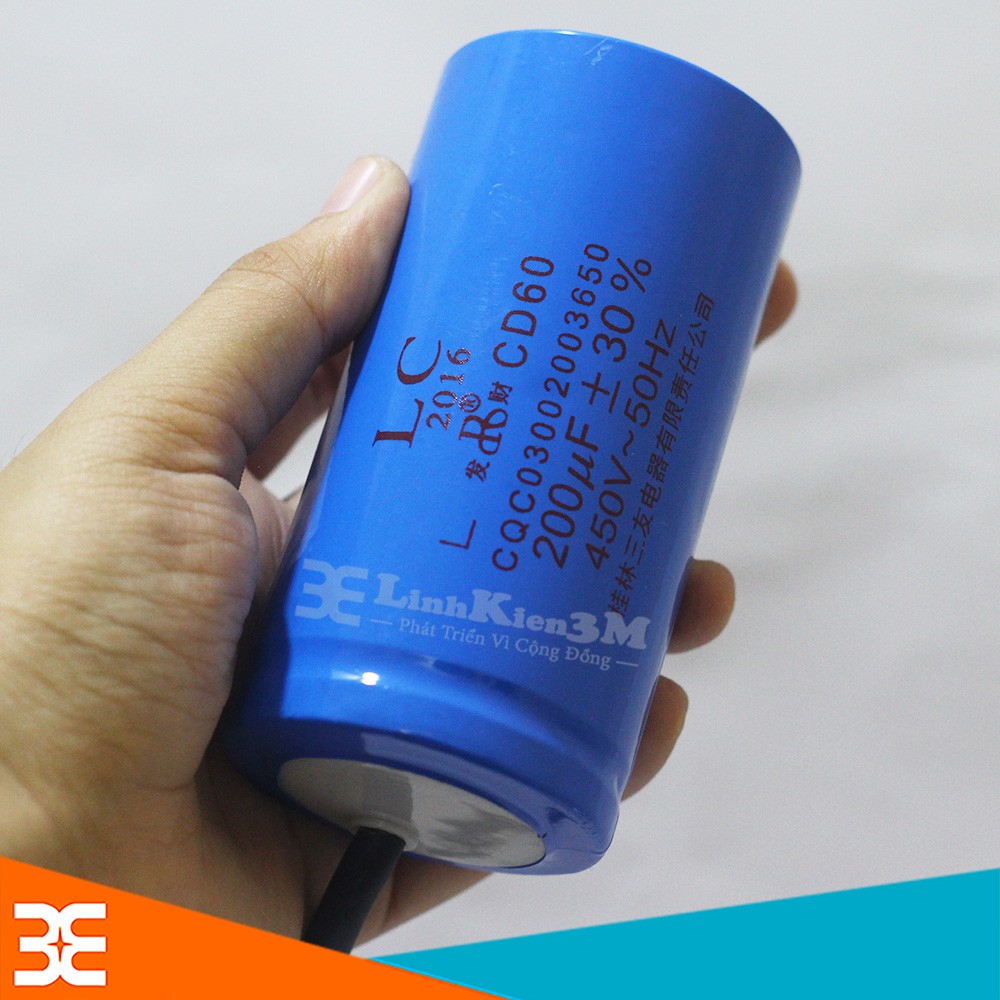 Tụ Điện LC CD60 450V - Xanh Dương