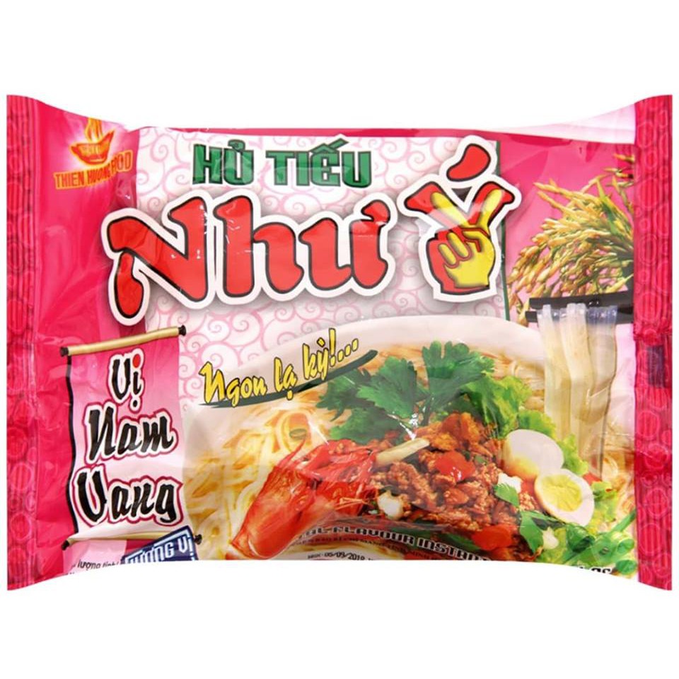 Hủ tiếu ăn liền Như Ý gói 60g/ thùng 30 gói