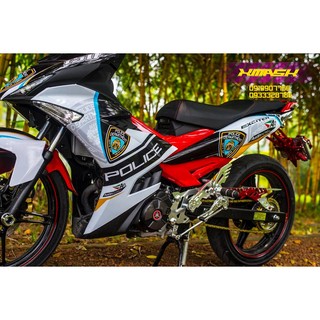 Tem Exciter 150 Mẫu Police