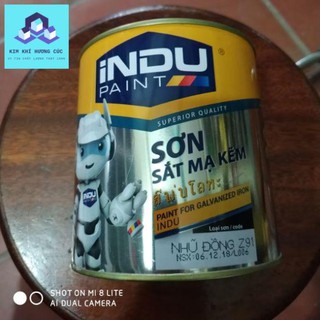 Sơn sắt mạ kẽm màu Nhũ Đồng 800ml TẶNG CHỔI SƠN
