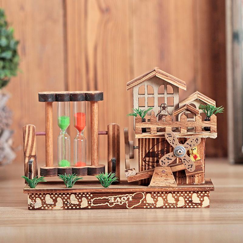 Hàng Có Sẵn Giao Hàng Ngay Lập Phương#Hộp Nhạc Bằng Gỗ Phong Cách Retro Làm Quà Tặng Sinh Nhật Cho Giáo Viên 8 / 6 Tuổi