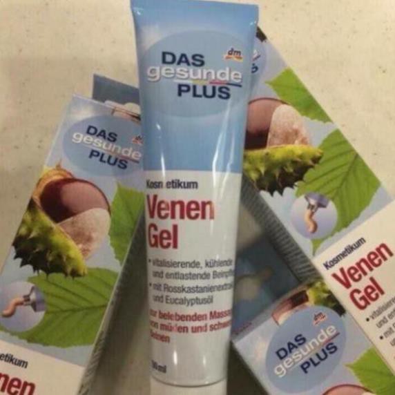 Gel bôi giãn tĩnh mạch Venen Gel Das Gesunde Plus Mivolis 100ml