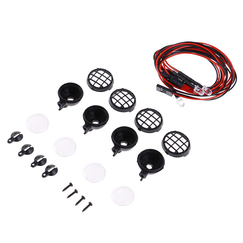 Đèn Led 4 Bóng Cho Xe Điều Khiển Từ Xa Axial Scx10