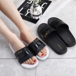 Dép thời trang chữ Hàn cao cấp đủ size nam nữ đế êm