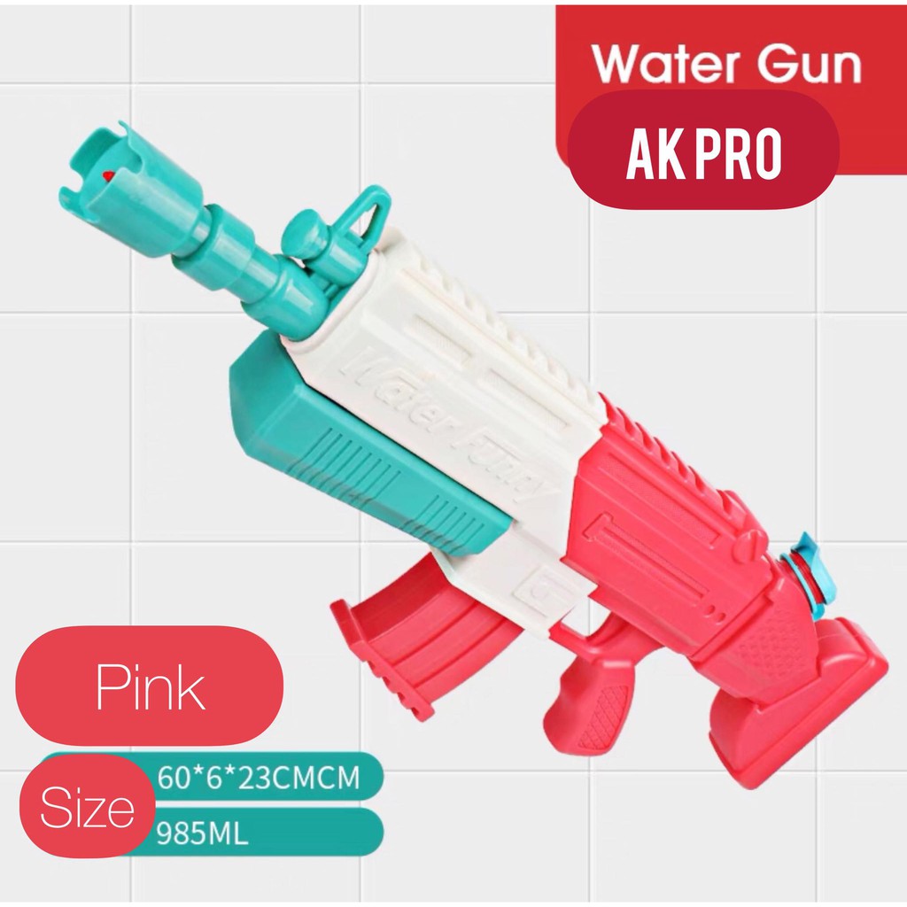 Súng phun nước AK Vip Pro nhiều màu