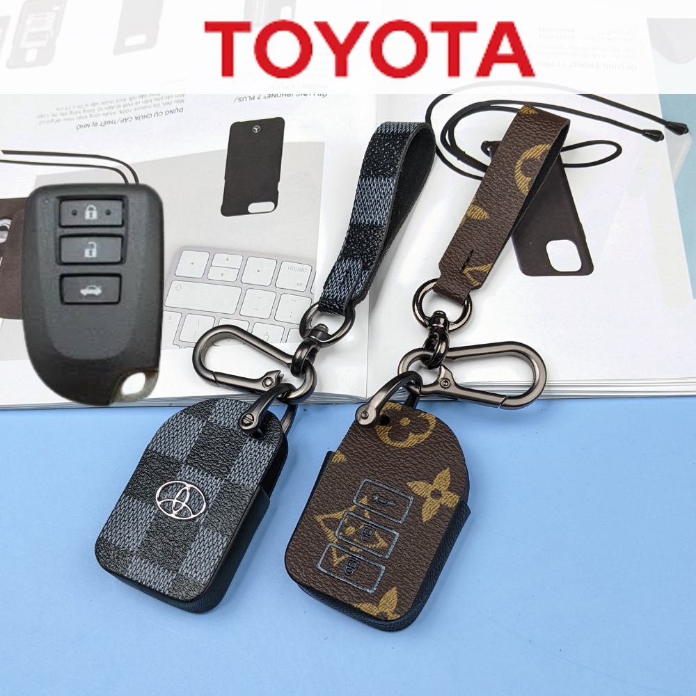 Bao Da Chìa Khoá Toyota Vios,Bao Da Chìa Khoá Toyota Yaris,Bọc Chìa Khóa Vios ,Yaris 2019 - 2020 - 2021 (TVW)