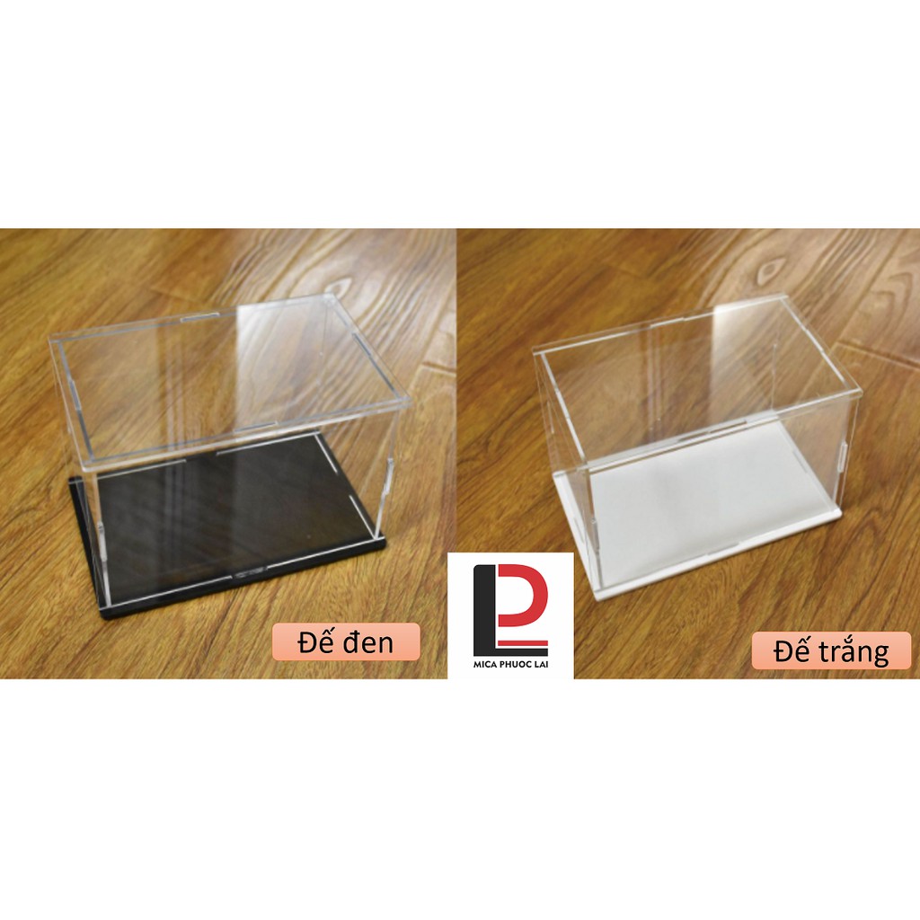 Hộp mica, acrylic trưng bày mô hình, sản phẩm siêu trong suốt