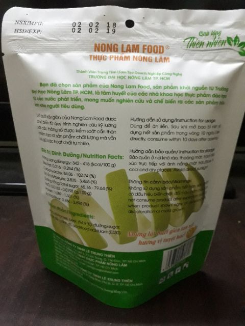 Vỏ bưởi sấy dòn - thực phẩm Nông Lâm Food | BigBuy360 - bigbuy360.vn