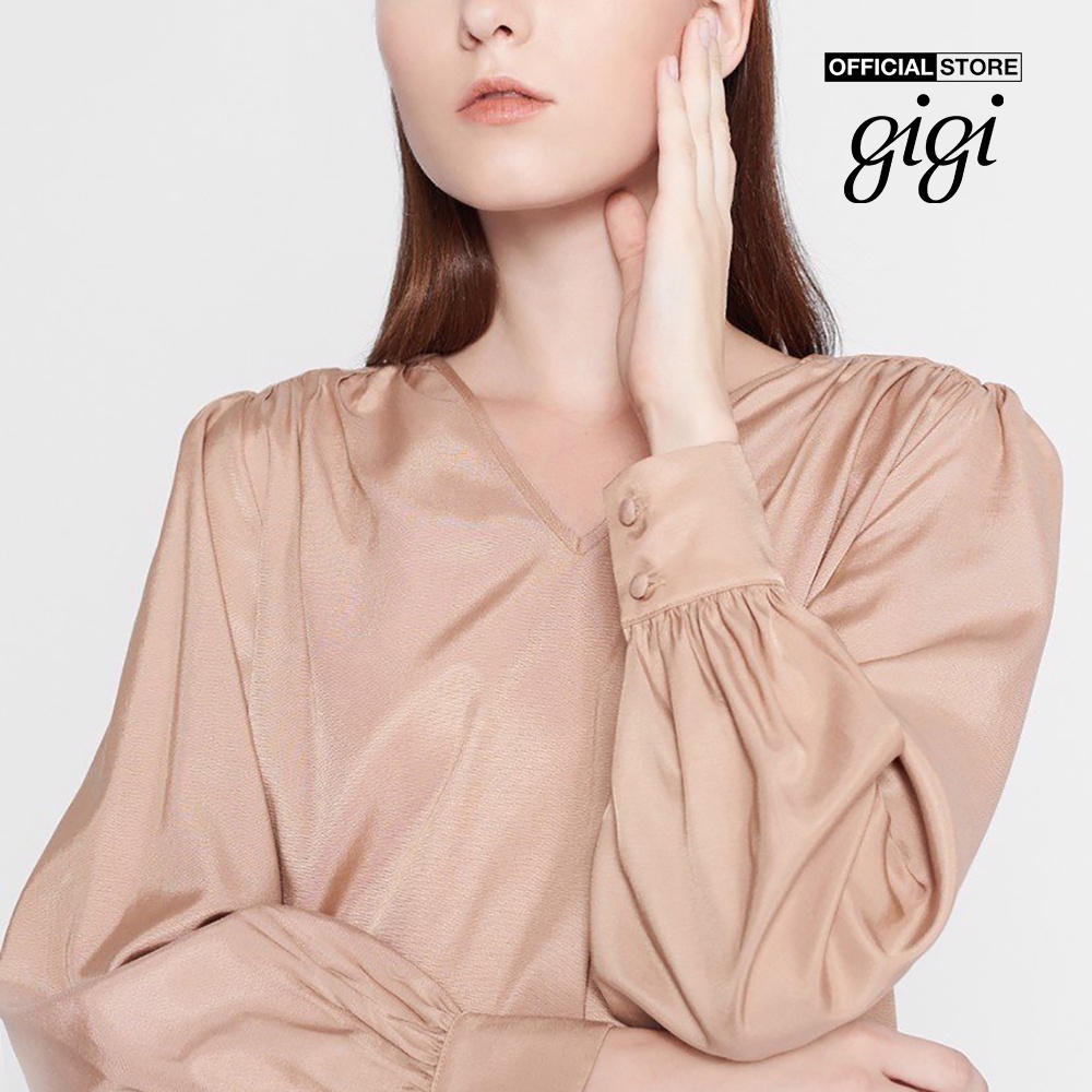Gigi - Áo kiểu nữ cổ V tay dài Casual G11082022401-06