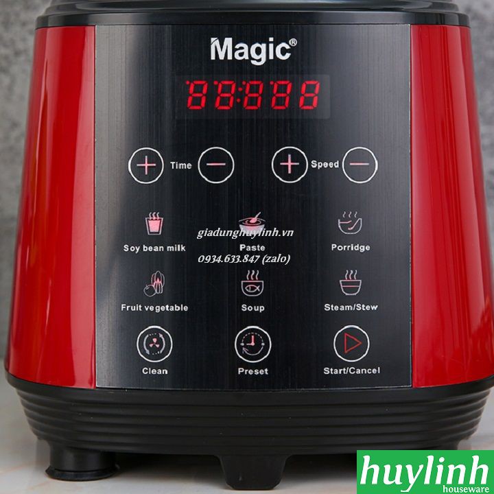 FREESHIP Máy làm sữa hạt, sữa đậu nành Magic Korea A96 - 1.75 lít