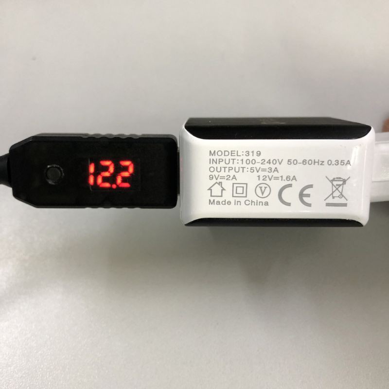 Cáp Chuyển Đổi Từ Cổng Usb Qc3.0 Sang 5v-12v 5.5x2.1mm