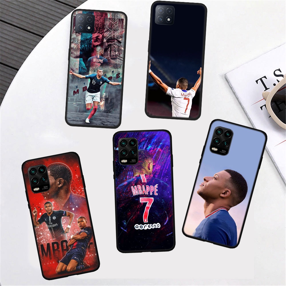 Ốp Điện Thoại Silicon Mềm Hình LPS67 Kylian Mbappe Cho Realme C2 C3 C11 C12 C15 C17 C20 C21 C25
