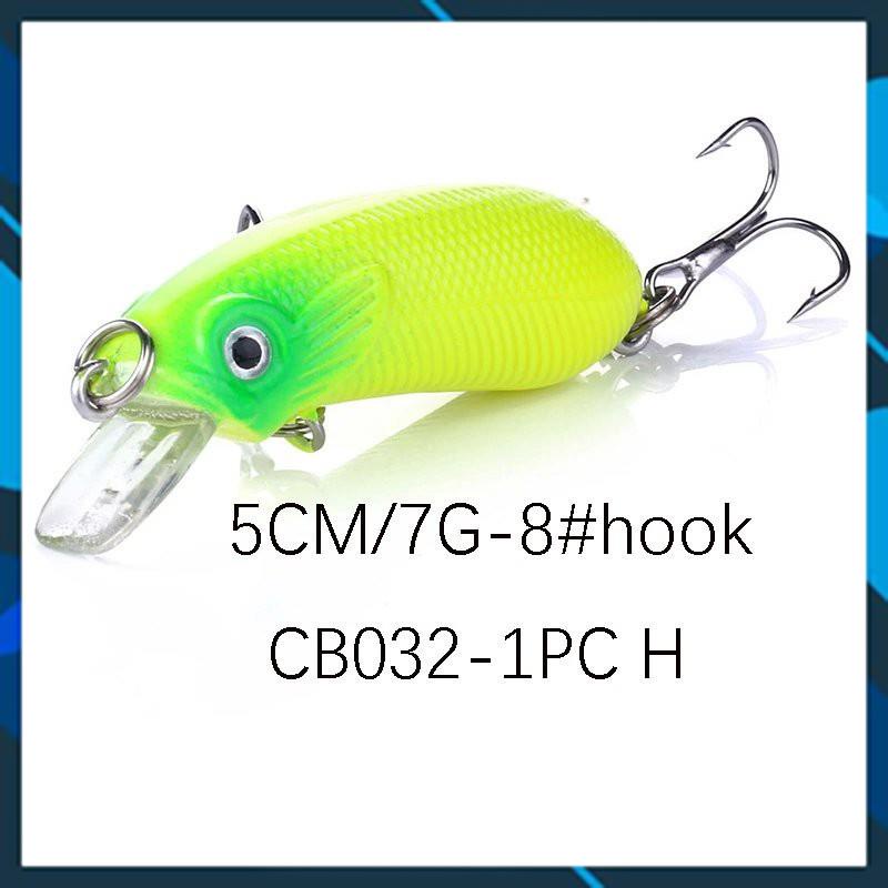 [Chất Lượng] MỒI LURE 3D Chuyên Đồ Câu Lure Dài 5cm nặng 7gr_ LURE _14