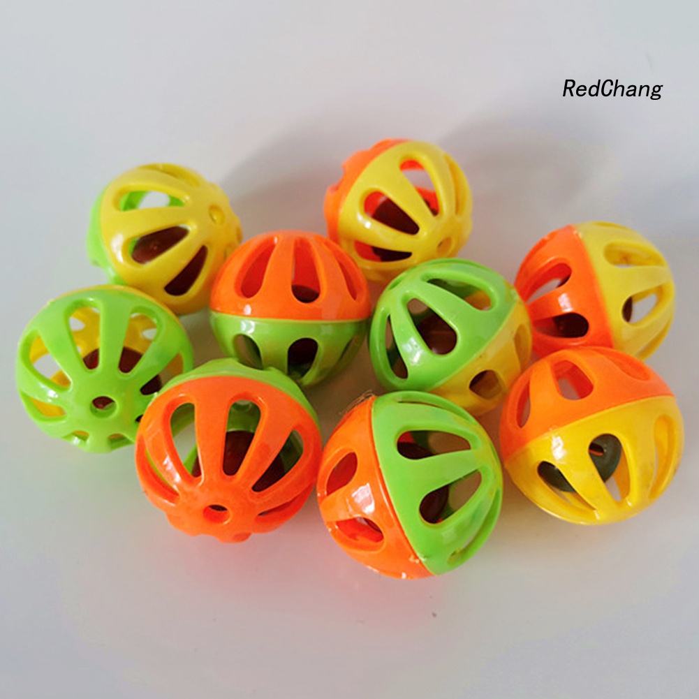 Set 10 Quả Bóng Nhựa Đồ Chơi Cho Mèo